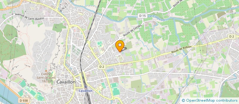 localisation de l'entreprise MONSIEUR EMMANUEL DENAUD  CAVAILLON