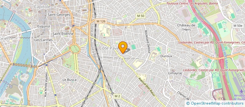localisation de l'entreprise MONSIEUR EMMANUEL DENIS DE SENNEVILLE à TOULOUSE