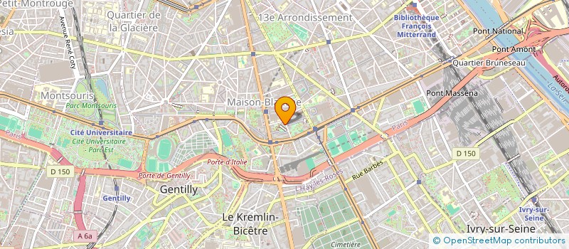 localisation de l'entreprise MONSIEUR EMMANUEL DENISE  PARIS