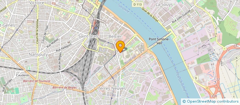localisation de l'entreprise MONSIEUR EMMANUEL DENIZOT à BORDEAUX
