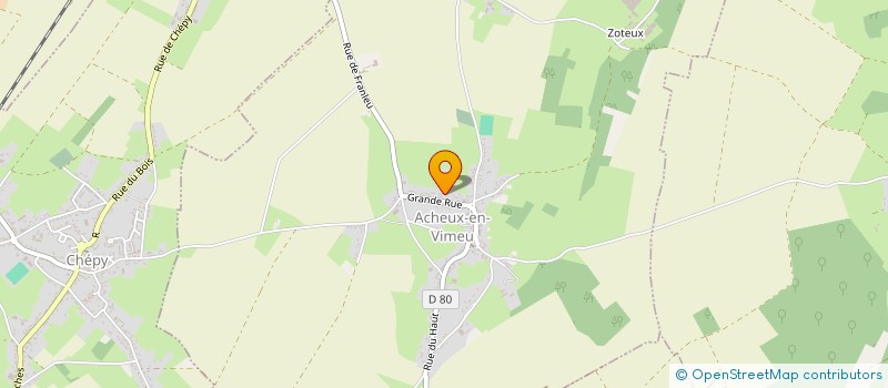 localisation de l'entreprise MONSIEUR EMMANUEL DEPOILLY  ACHEUX-EN-VIMEU