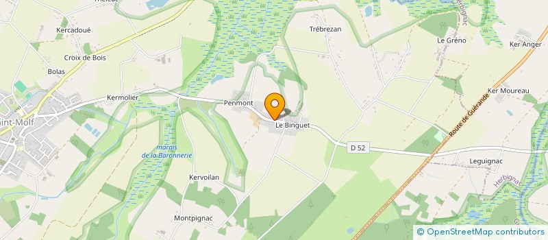 localisation de l'entreprise MONSIEUR EMMANUEL DEQUIPE  SAINT-MOLF