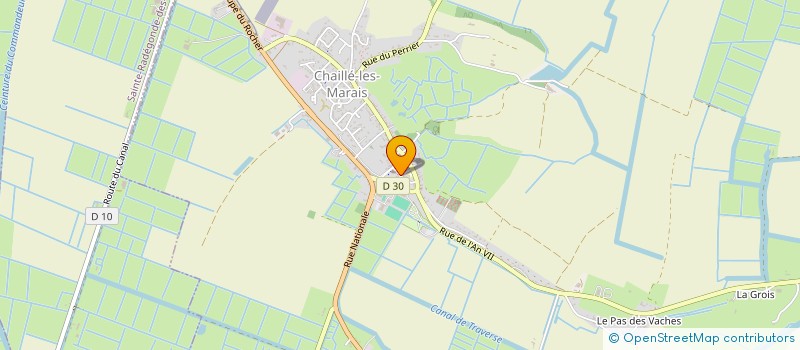 localisation de l'entreprise MONSIEUR EMMANUEL DERAND  CHAILLE-LES-MARAIS