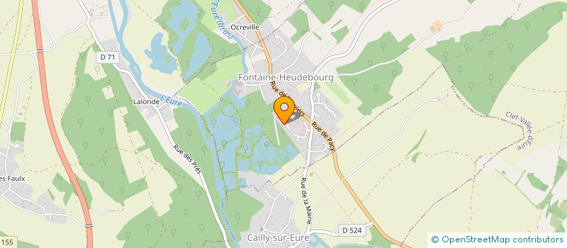 localisation de l'entreprise MONSIEUR EMMANUEL DEREGNAUCOURT  CLEF VALLEE D'EURE