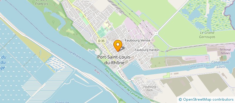 localisation de l'entreprise MONSIEUR EMMANUEL DERVISO à PORT-SAINT-LOUIS-DU-RHONE