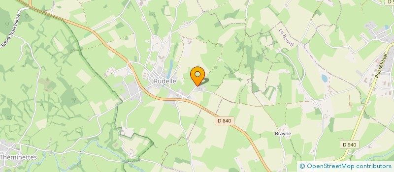 localisation de l'entreprise MONSIEUR EMMANUEL DESCARGUES  RUDELLE