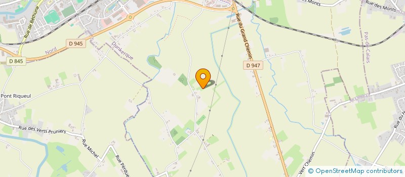 localisation de l'entreprise MONSIEUR EMMANUEL DESCATOIRE  LA GORGUE