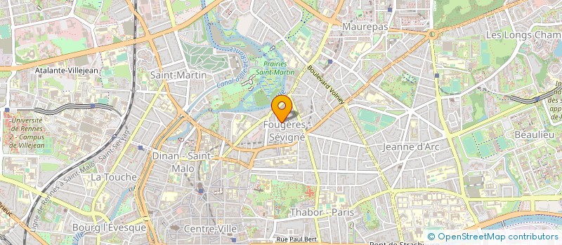 localisation de l'entreprise MONSIEUR EMMANUEL DESHAYES  RENNES