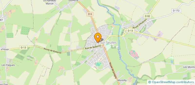 localisation de l'entreprise MONSIEUR EMMANUEL DESLANDES  TILLY-SUR-SEULLES