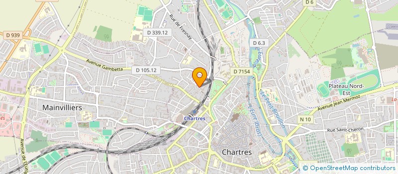 localisation de l'entreprise MONSIEUR EMMANUEL DESMAREST à CHARTRES