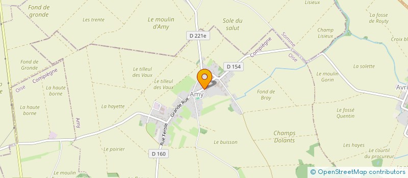 localisation de l'entreprise MONSIEUR EMMANUEL DESSENS  AMY