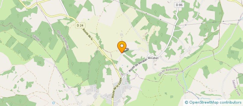 localisation de l'entreprise MONSIEUR EMMANUEL DESTRUEL  FOISSAC