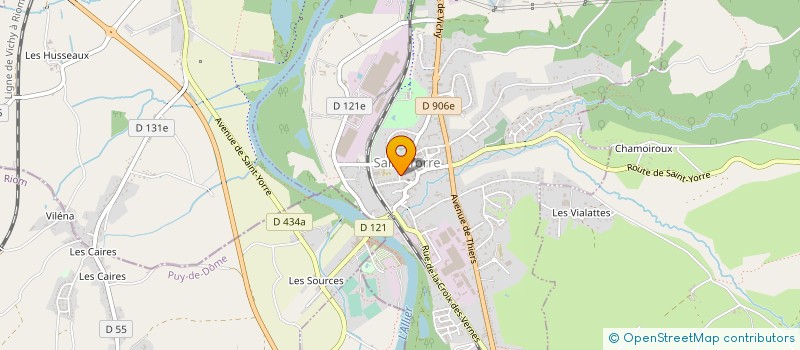 localisation de l'entreprise MONSIEUR EMMANUEL DEVAINE  SAINT-YORRE