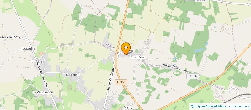 localisation de l'entreprise MONSIEUR EMMANUEL DEVILLE  CHASSENEUIL-SUR-BONNIEURE