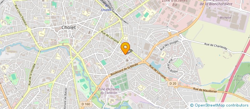 localisation de l'entreprise MONSIEUR EMMANUEL DEVINAST à CHOLET