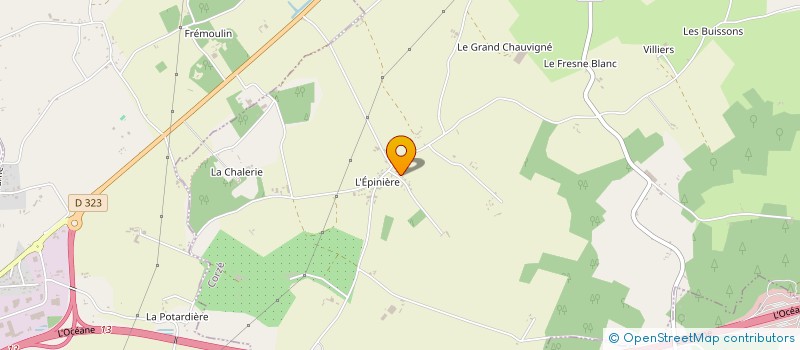 localisation de l'entreprise MONSIEUR EMMANUEL DEVOUGE  LA CHAPELLE-D'ALIGNE