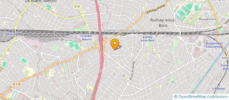 localisation de l'entreprise MONSIEUR EMMANUEL DEXHEIMER  AULNAY-SOUS-BOIS