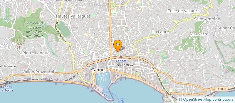 localisation de l'entreprise MONSIEUR EMMANUEL DI MAURO  CANNES