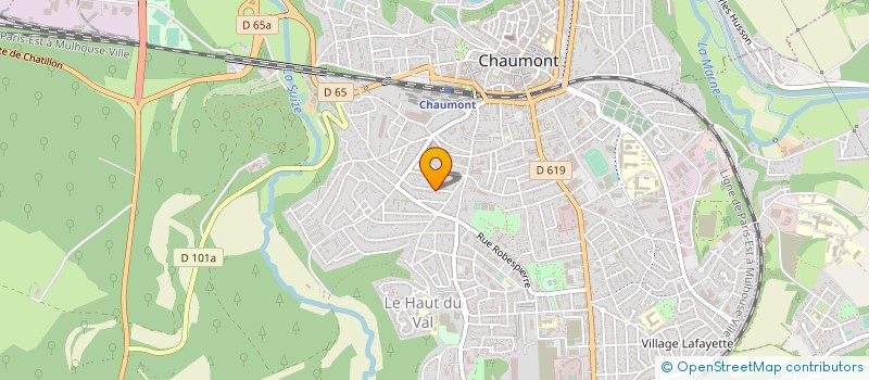 localisation de l'entreprise MONSIEUR EMMANUEL DIAS à CHAUMONT