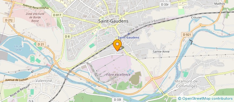 localisation de l'entreprise MONSIEUR EMMANUEL DIAZ à SAINT-GAUDENS