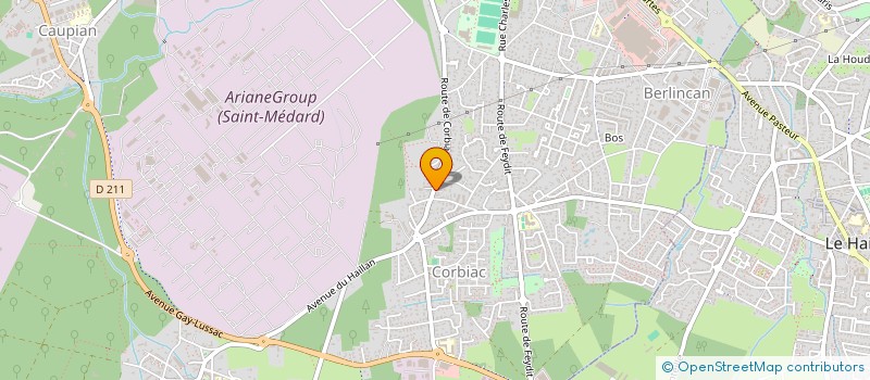 localisation de l'entreprise MONSIEUR EMMANUEL DIDIER  SAINT-MEDARD-EN-JALLES