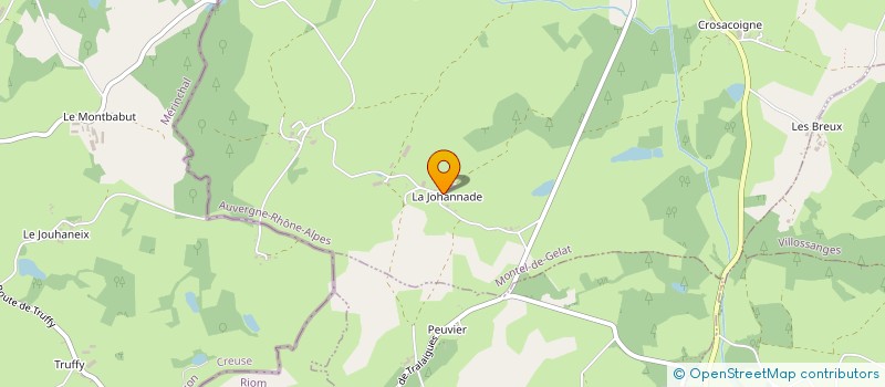 localisation de l'entreprise MONSIEUR EMMANUEL DIGONNET  MONTEL-DE-GELAT