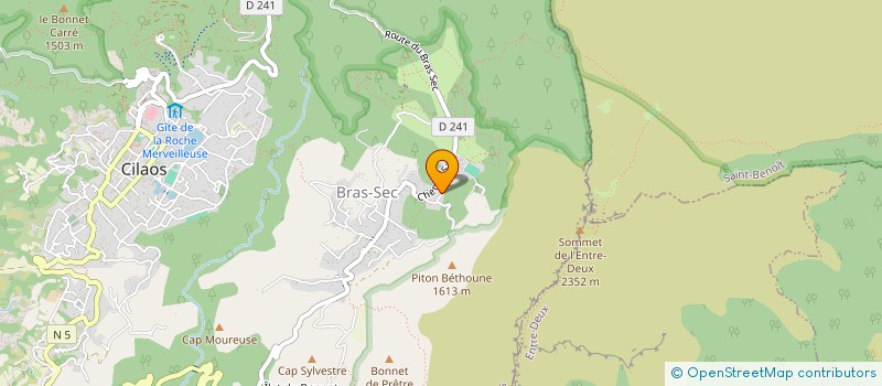 localisation de l'entreprise MONSIEUR EMMANUEL DIJOUX  CILAOS