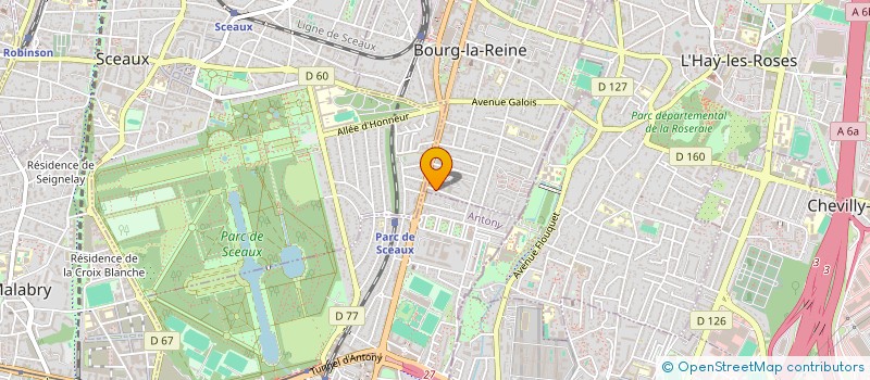 localisation de l'entreprise MONSIEUR EMMANUEL DISSOUBRAY à BOURG-LA-REINE