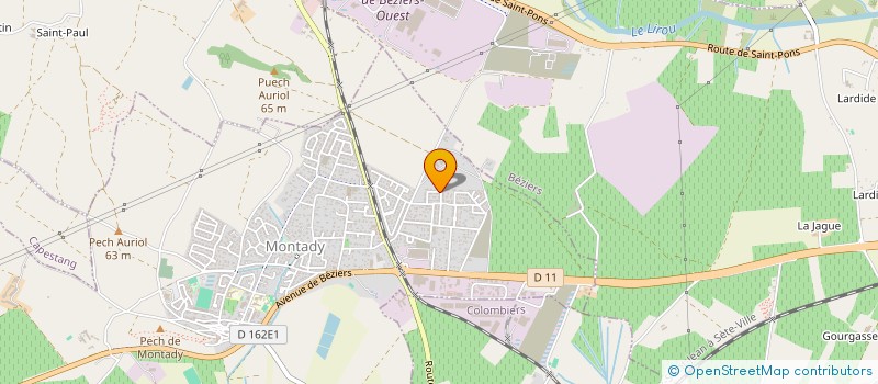 localisation de l'entreprise MONSIEUR EMMANUEL DJOB  MONTADY