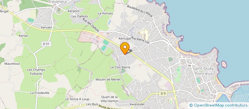 localisation de l'entreprise MONSIEUR EMMANUEL DO CASAL à SAINT-QUAY-PORTRIEUX