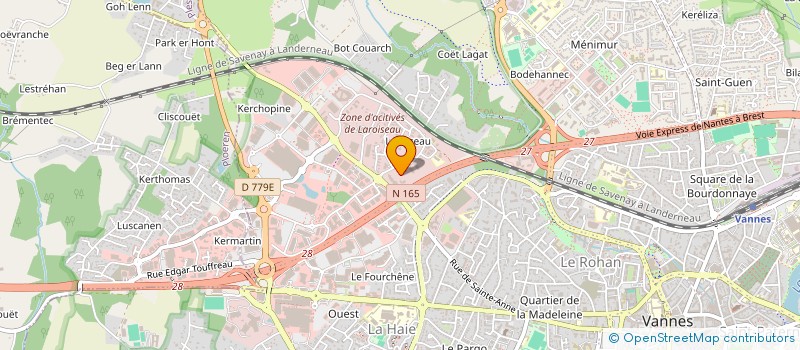 localisation de l'entreprise MONSIEUR EMMANUEL DODE à VANNES