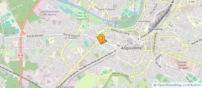 localisation de l'entreprise MONSIEUR EMMANUEL DODET à ANGOULEME