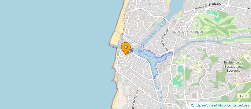 localisation de l'entreprise MONSIEUR EMMANUEL DODIER  CAPBRETON