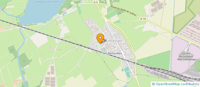 localisation de l'entreprise MONSIEUR EMMANUEL DORLENCOURT  ISTRES