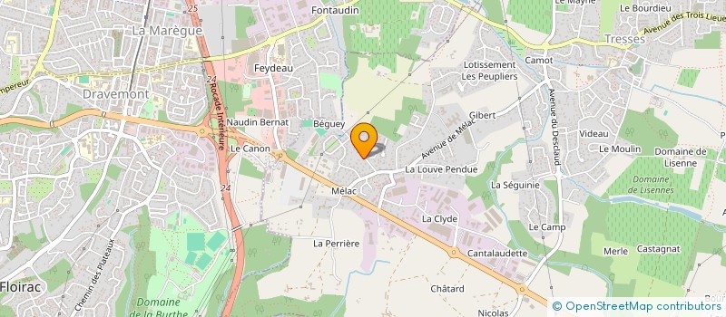 localisation de l'entreprise MONSIEUR EMMANUEL DOSSIER  TRESSES