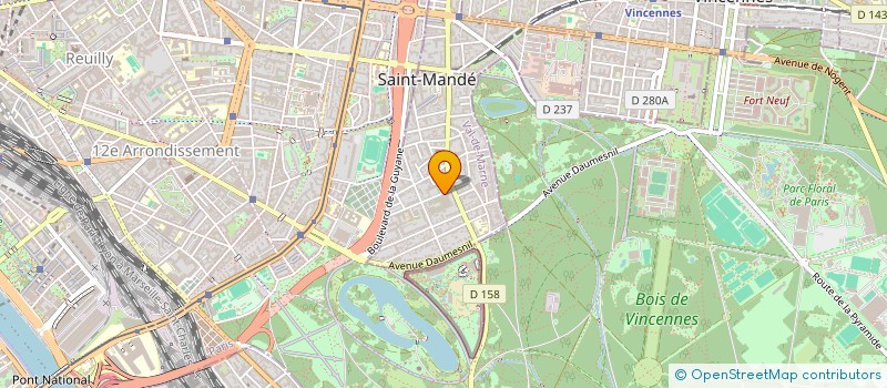 localisation de l'entreprise MONSIEUR EMMANUEL DOUBLIER à SAINT-MANDE