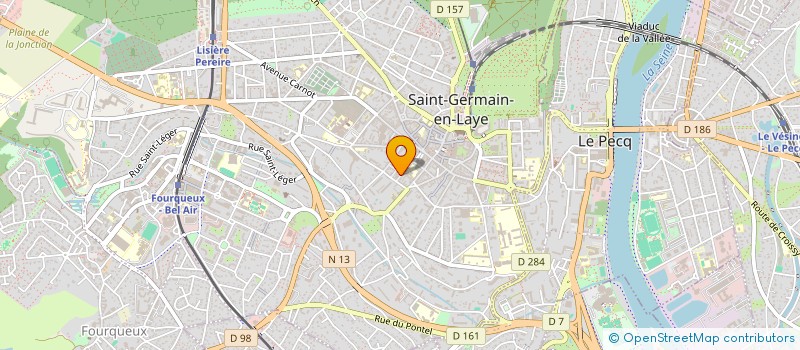 localisation de l'entreprise MONSIEUR EMMANUEL DU FAYET DE LA TOUR à SAINT-GERMAIN-EN-LAYE