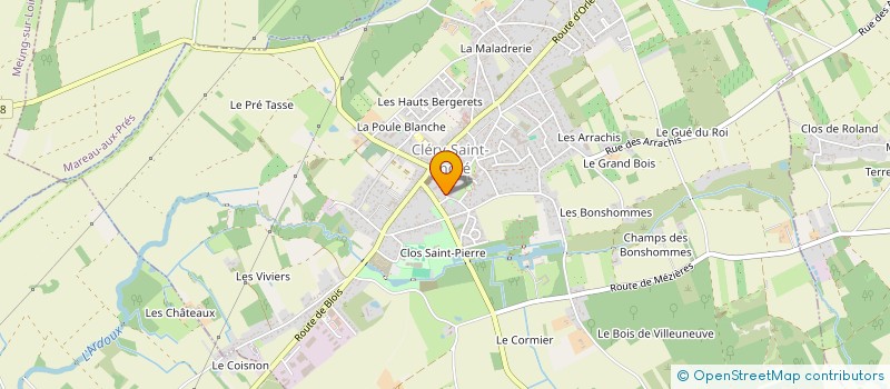 localisation de l'entreprise MONSIEUR EMMANUEL DUBOIN à CLERY-SAINT-ANDRE