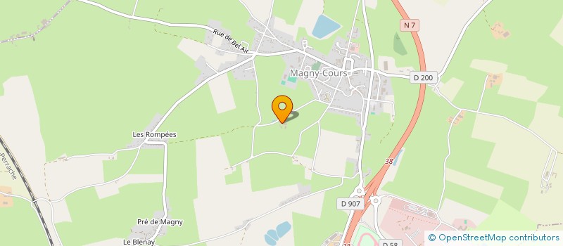 localisation de l'entreprise MONSIEUR EMMANUEL DUCHARNE à NEVERS