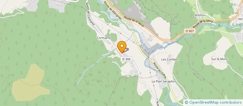 localisation de l'entreprise MONSIEUR EMMANUEL DUCRETTET  SAINT-JEOIRE