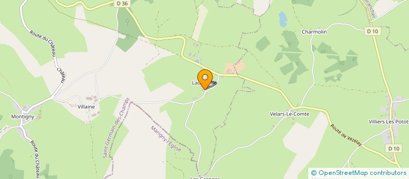 localisation de l'entreprise MONSIEUR EMMANUEL DUCROT  SAINT-GERMAIN-DES-CHAMPS