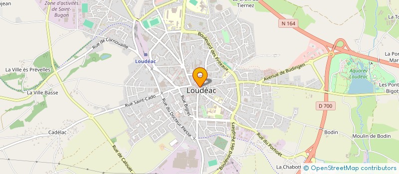 localisation de l'entreprise MONSIEUR EMMANUEL DUFOUR à LOUDEAC