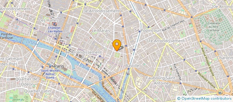 localisation de l'entreprise MONSIEUR EMMANUEL DUFRENOY à PARIS