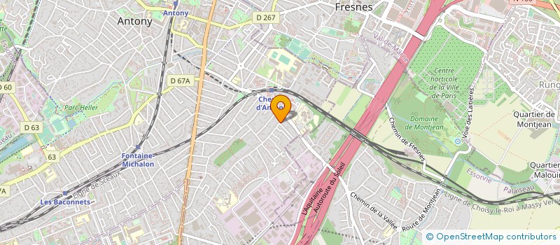 localisation de l'entreprise MONSIEUR EMMANUEL DUMAS DE LA ROQUE à ANTONY