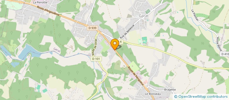 localisation de l'entreprise MONSIEUR EMMANUEL DUMON  GARAT