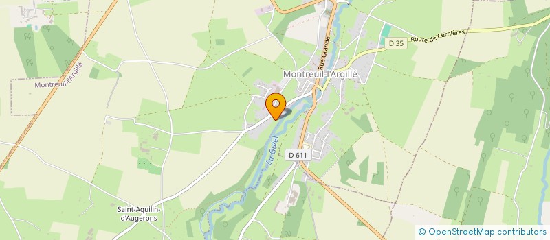 localisation de l'entreprise MONSIEUR EMMANUEL DUMOUCHEL  SAINT-LAURENT-DU-TENCEMENT