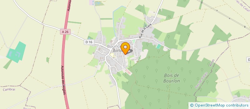 localisation de l'entreprise MONSIEUR EMMANUEL DUPONT  BOURLON