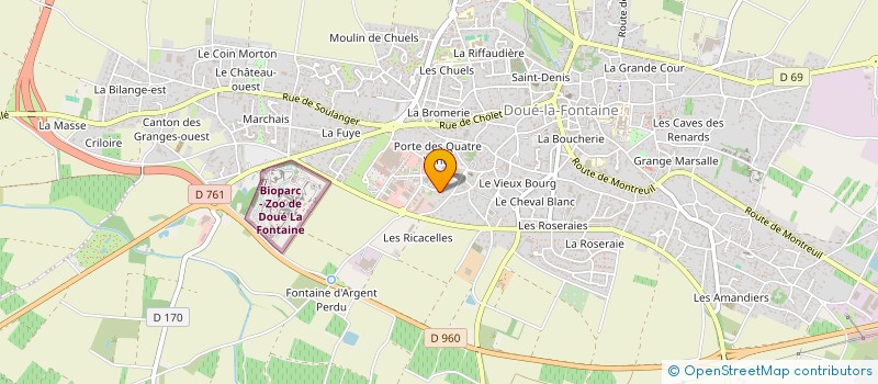 localisation de l'entreprise MONSIEUR EMMANUEL DURET à DOUE-EN-ANJOU