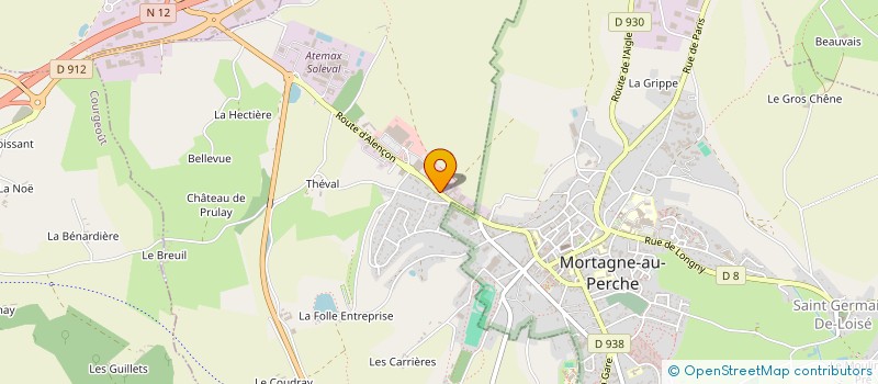 localisation de l'entreprise MONSIEUR EMMANUEL DURVILLE à SAINT-LANGIS-LES-MORTAGNE