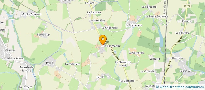 localisation de l'entreprise MONSIEUR EMMANUEL EMERIAU à SUCE-SUR-ERDRE